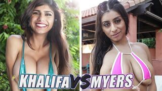 Which of these two pornstars has the best body? Watch and find out