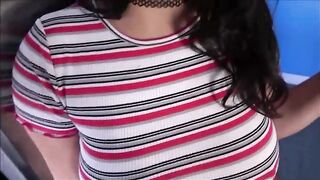Latina stepdaughter Gabriela Lopez gets fucked by her stepdad in a steamy session