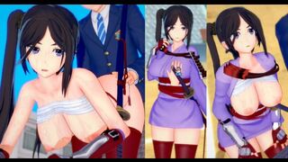 Game Koikatsu! ]Fuck big tits DanMachi Yamato Mikoto's 3D porn