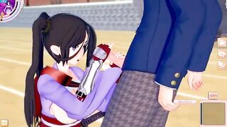 Game Koikatsu! ]Fuck big tits DanMachi Yamato Mikoto's 3D porn
