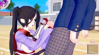 Game Koikatsu! ]Fuck big tits DanMachi Yamato Mikoto's 3D porn