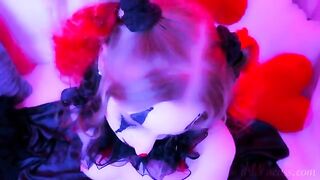 A kinky clown made a blowjob and received a facial finish in this hot video