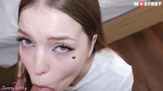 The delivery girl was fucked by a random stranger when she wasn’t expecting anyone home