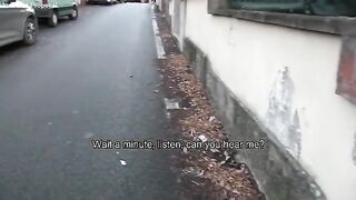 A mature woman cheating on her husband for a thousand euros