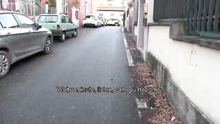 A mature woman cheating on her husband for a thousand euros