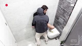 My wife got fucked in the toilet of a disco