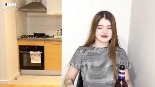 A hot tattoo girl gets fucked by her neighbor in a steamy scene