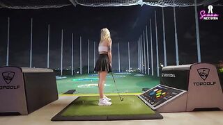 A night date at the golf course ends with a passionate and intense encounter
