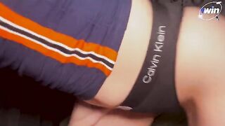 A stepsister fucks with her brother in the morning to wake him up