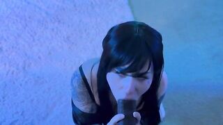 A sexy Pokémon trainer catches a Ditto, the shape-shifter in a roleplay scene