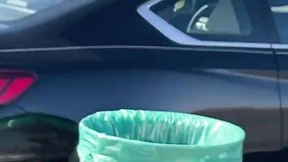 If the van is rocking, don't come knocking - real amateur public sex action