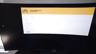 Petite cyclist takes tourist on a thrilling ride with her