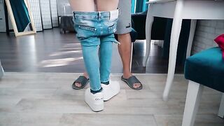 Sorry, baby. I messed up your stepsister's tight ass