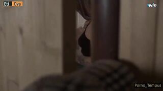 Russian sect girl saved her boyfriend’s dick in an orgy