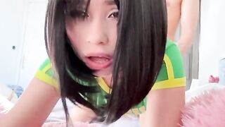 My stepsister asked me to cum on her face, it was a dream!