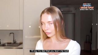 My pervert dad doesn't allow me to have sex