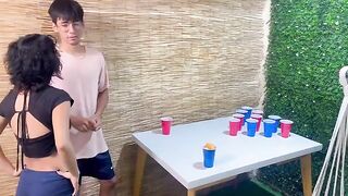 A game between stepbrothers turned into a hot sex