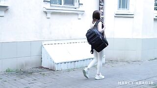 Babe came to the hostel and fucked with a stranger