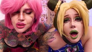 The best threesome anal sex adventure with Purple Bitch and Nerwen X in HD