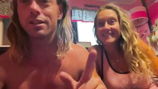 A couple enjoys a passionate summer sex session at the lake in Michigan