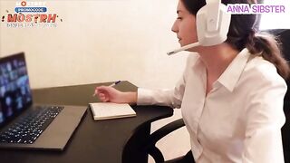 I can give you a blowjob, but I won't cheat on my boyfriend, featuring Anna Sibster