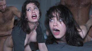First rough sex turned a girl into a squirting orgasm machine