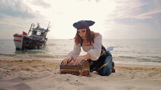 The real treasure was under Captain Sweetie Fox's panties, a spicy surprise