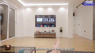 I tricked my stepsister to show me her tits and fuck with me