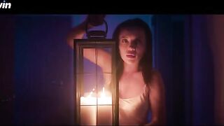 Horny mom fucked by a young man on Halloween night