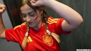 Hot Marta Villalobos getting fucked by BBC in parking lot