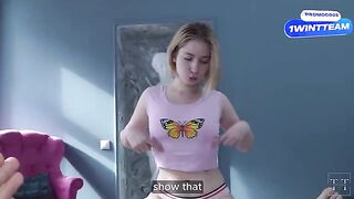 Father fucks his stepdaughter for taking his money
