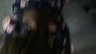 Guy punished his step sister for being a porn star by choking and fucking her