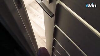 I was spying for my stepsister, she found out and gave me a blowjob