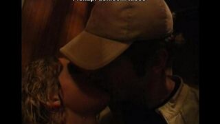 A blowjob on the balcony with a hot blonde babe