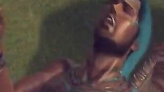 A cute brunette girl gets on a big dick and feels great