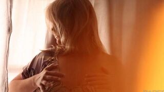 Relaxing big boobs massage for sexy blonde, oh my god!
