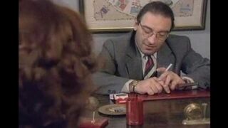 50-year-old man fucked a young student on the table