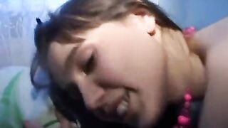 Two passionate Russian students can't stop fucking