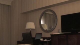 He undressed a whore in the hotel room, ready for action