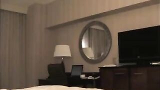 He undressed a whore in the hotel room, ready for action