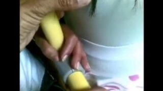 A man fucked bitches in a bus and made them cum
