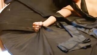 Girl, as usual, did a blowjob and then spread her legs to be fucked
