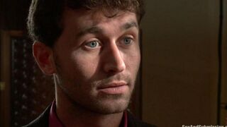 The guy tied up a girl and had rough sex with her, similar to other BDSM-themed videos