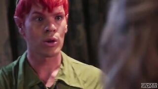 Blonde Keira Nicole fucks passionately on the bed with intensity