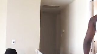 Black guy fucked blonde ass in couch, see how