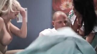 A man fucked two beautiful nurses in one day. It was awesome!