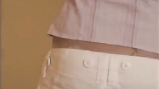 The monster forced the Asian girl to do a deep blowjob