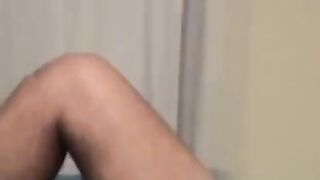 A guy masturbates with his cock watching gay porn