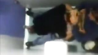 The camera in the toilet caught some hot gay action, damn!