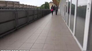 Caught a girl at the train station, it was just great!